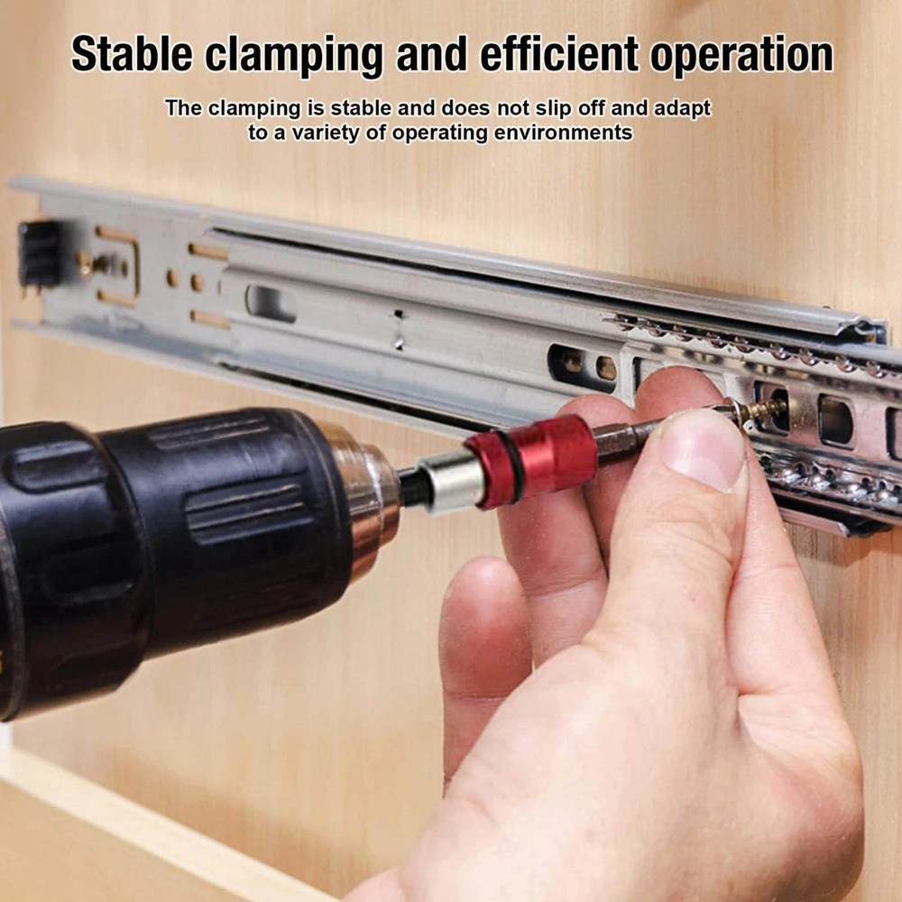 4PCS Hex Shank Magnetic Bit Holder Extender Set for PH2 Bits and Impact Tools