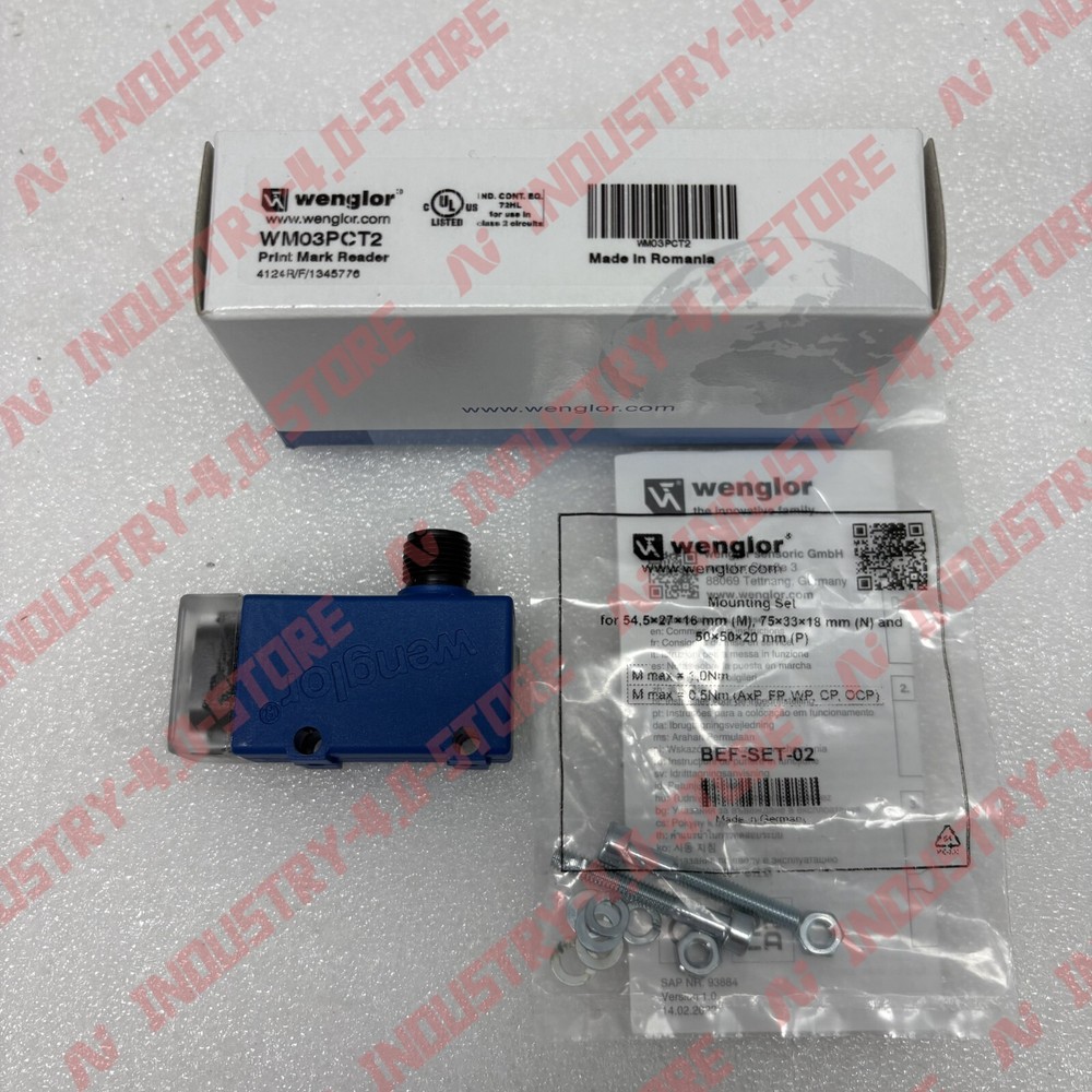 1PCS New Wenglor WM03PCT2 photoelectric sensor