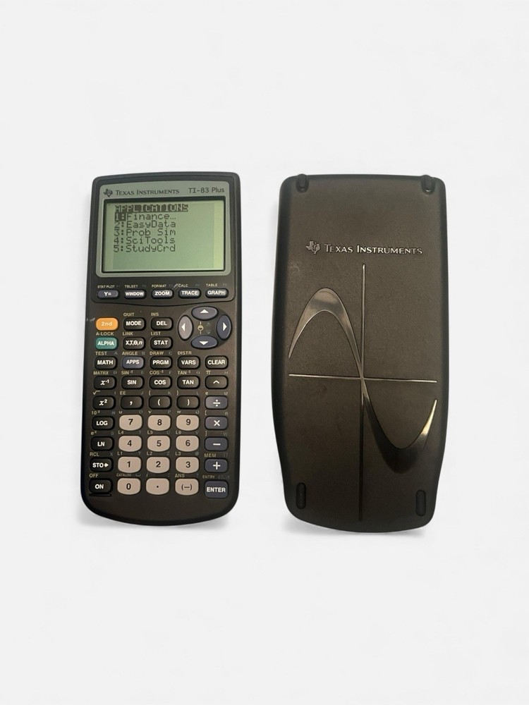 Texas Instruments TI-83 Plus Graphing Calculator Tested Great Condition