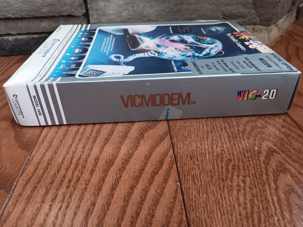 Commodore VIC 20 VICMODEM Model 1600 UNTESTED Sold As Is