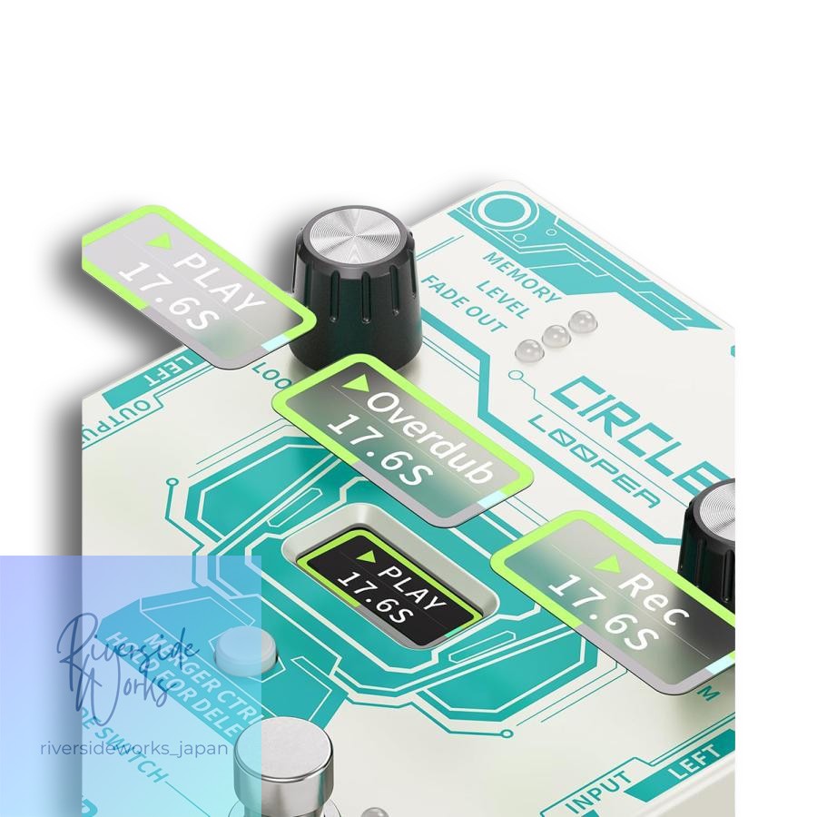Donner Circle Looper Effect Pedal Looper for Guitar