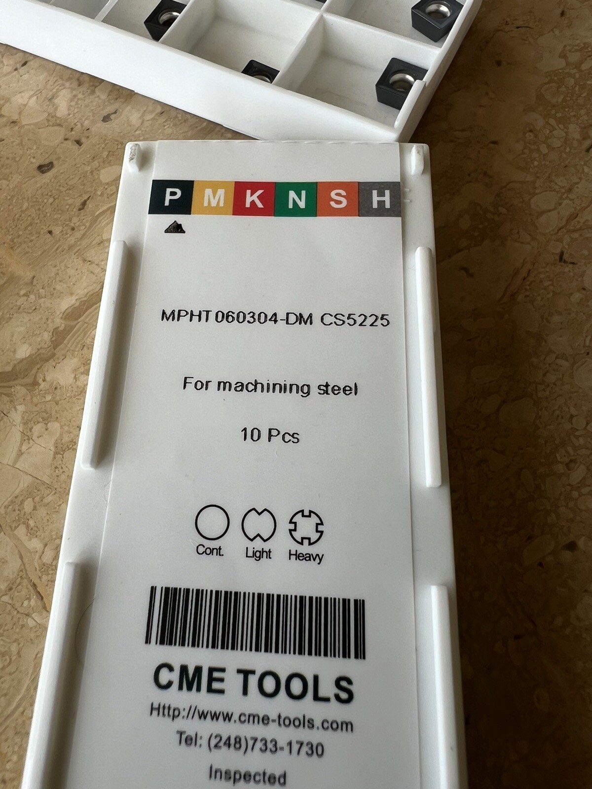 4”x5/16 Indexable Slot / Sides Milling Cutter & Extra 20 MPHT06 Inserts 506-SLOT