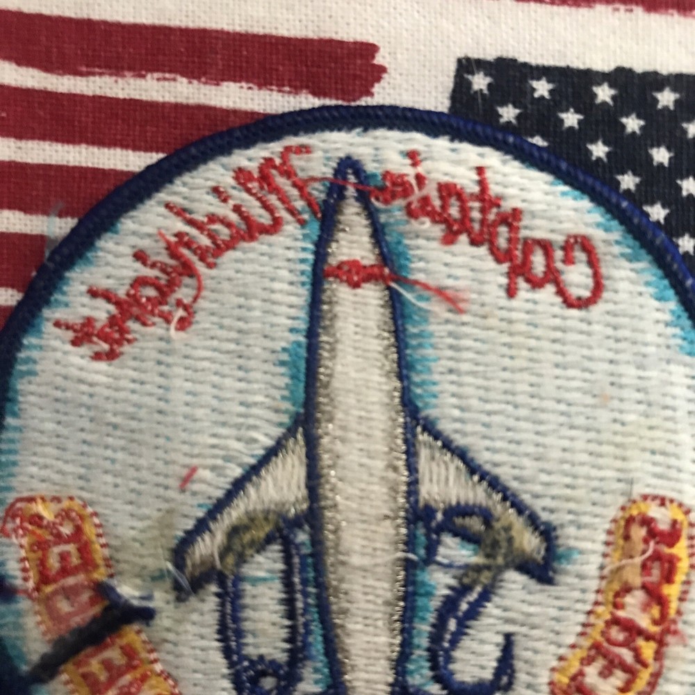 VINTAGE CAPTAIN MIDNIGHT SECRET SQUADRON MEMBER PATCH