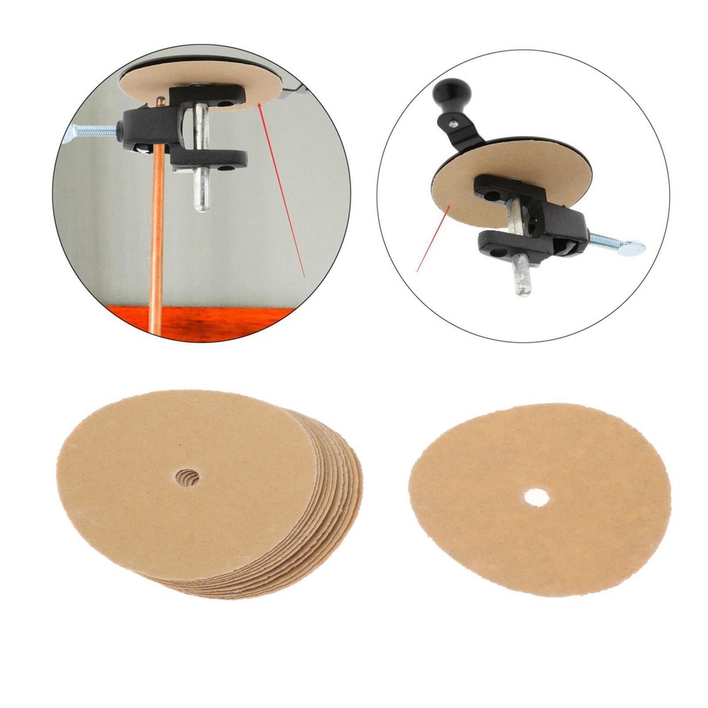 12x Billiard Cue Top Sander Sand Paper Replacement Pads