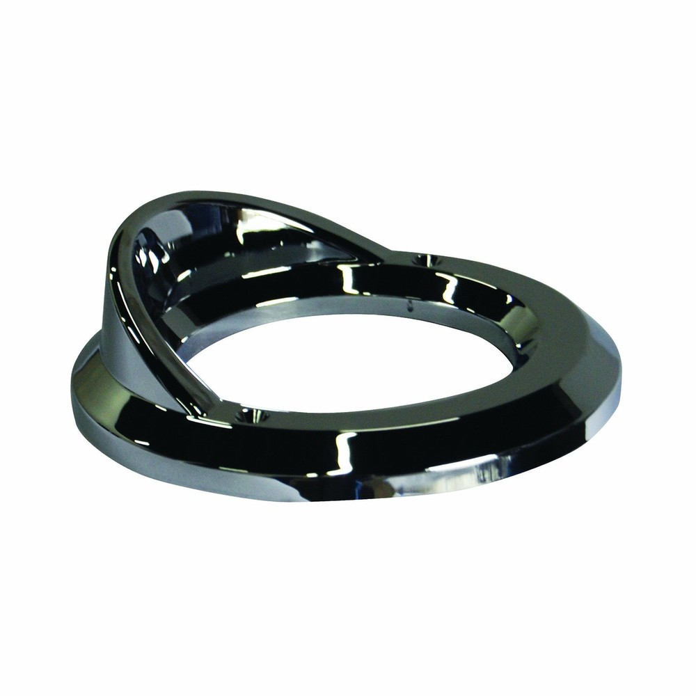2.5” Round Bezel With Visor Chrome