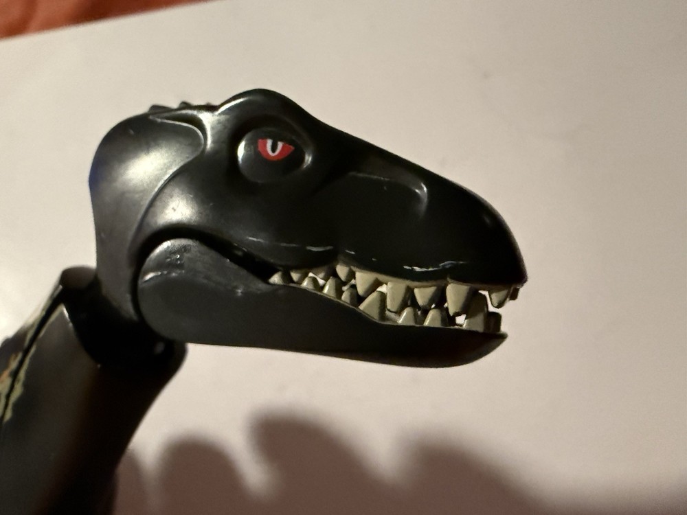 Generic Indoraptor Dinosaur Black Building Block Figure