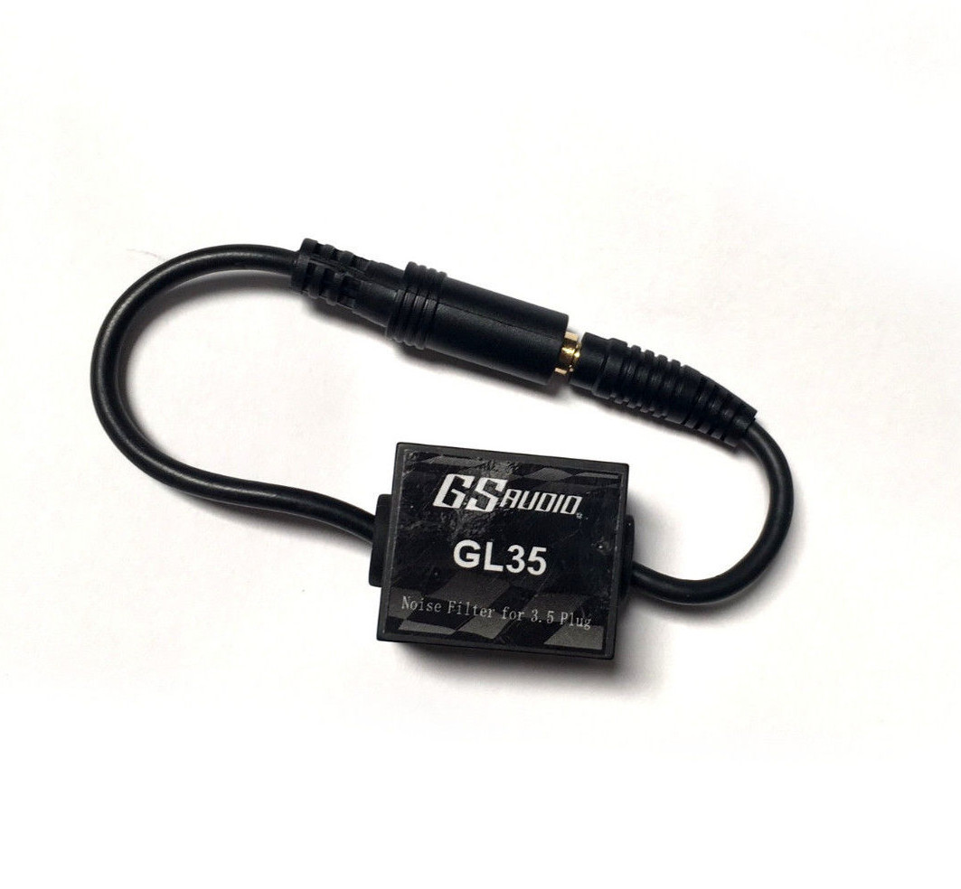 2 Pack 3.5mm AUX Cable Quality Noise Filter / Reducer Ground Loop Isolator