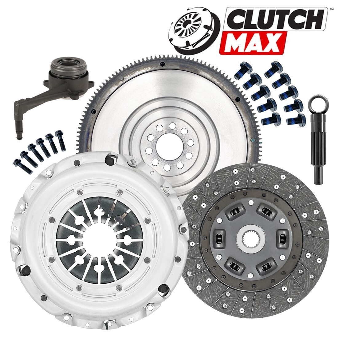 CM HD CLUTCH KIT+SLAVE CYL+FLYWHEEL fits 2002-2005 VW GOLF GTI JETTA GLI VR6 24V