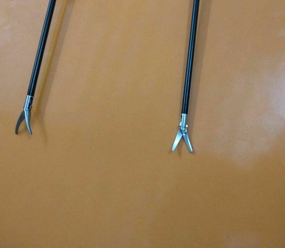 Laparoscopic Maryland Forceps Curved Scissors Laparoscopy Instruments 2 pc