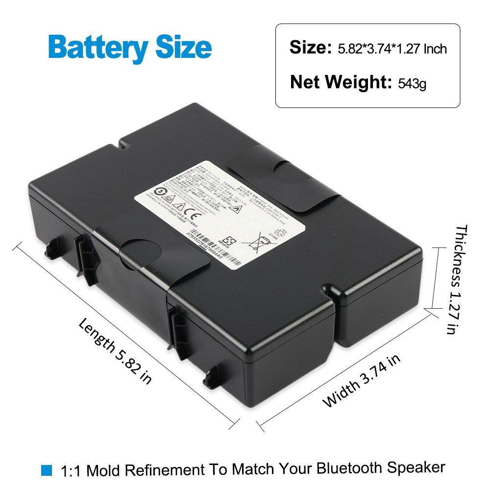 078592 Replacement Battery For Bose S1 PRO Bluetooth Speaker