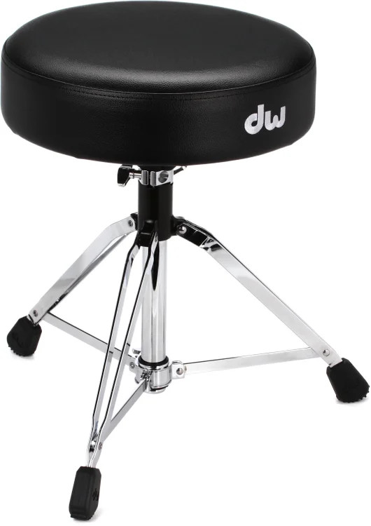 DW 9000 Series Drum Throne - Round Seat - Solid Spindle