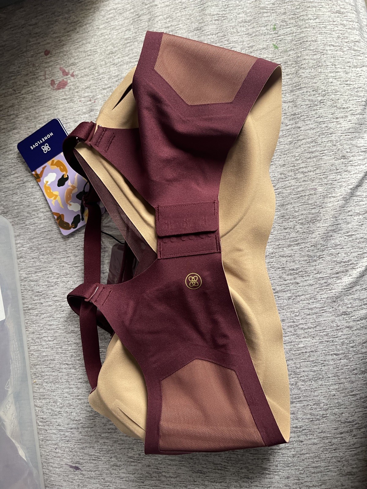 Honey love liftwear crossover bra