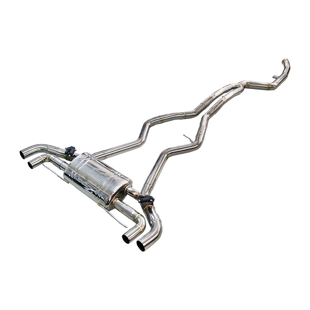 Catback Exhaust Kit For 2020-2025 BMW M340i M440i Stainless Steel 4'' Tip