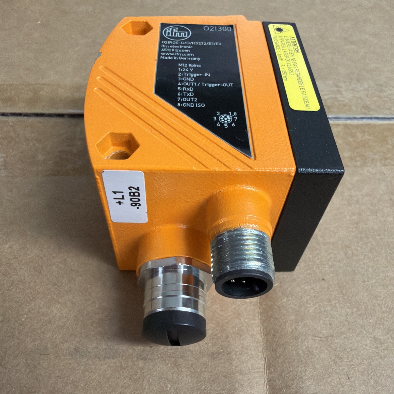 EFECTOR O2IROS-G/D/RS232/E1/E2-O2I300 / O2IROSGDRS232E1E (USED)