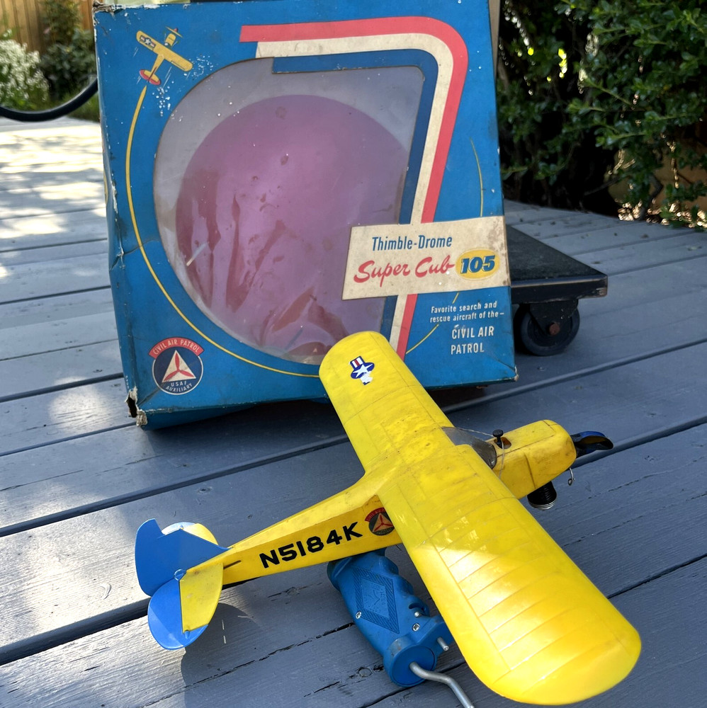 Vintage Thimble Drome Airplane