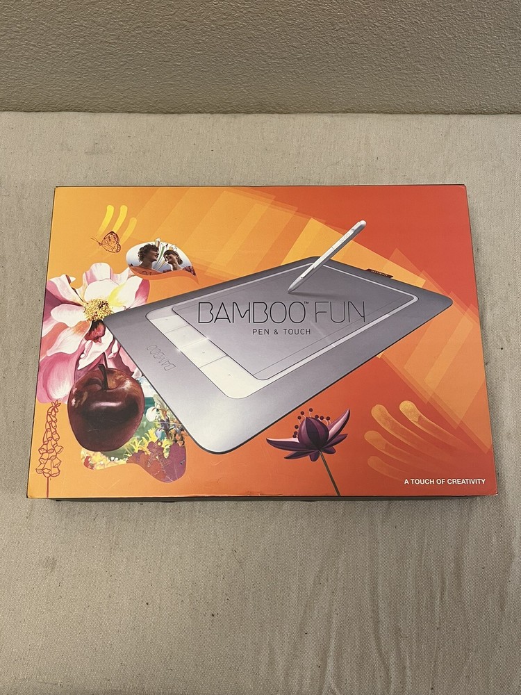 Wacom Bamboo Fun Pen & Touch Graphics Drawing Tablet USB