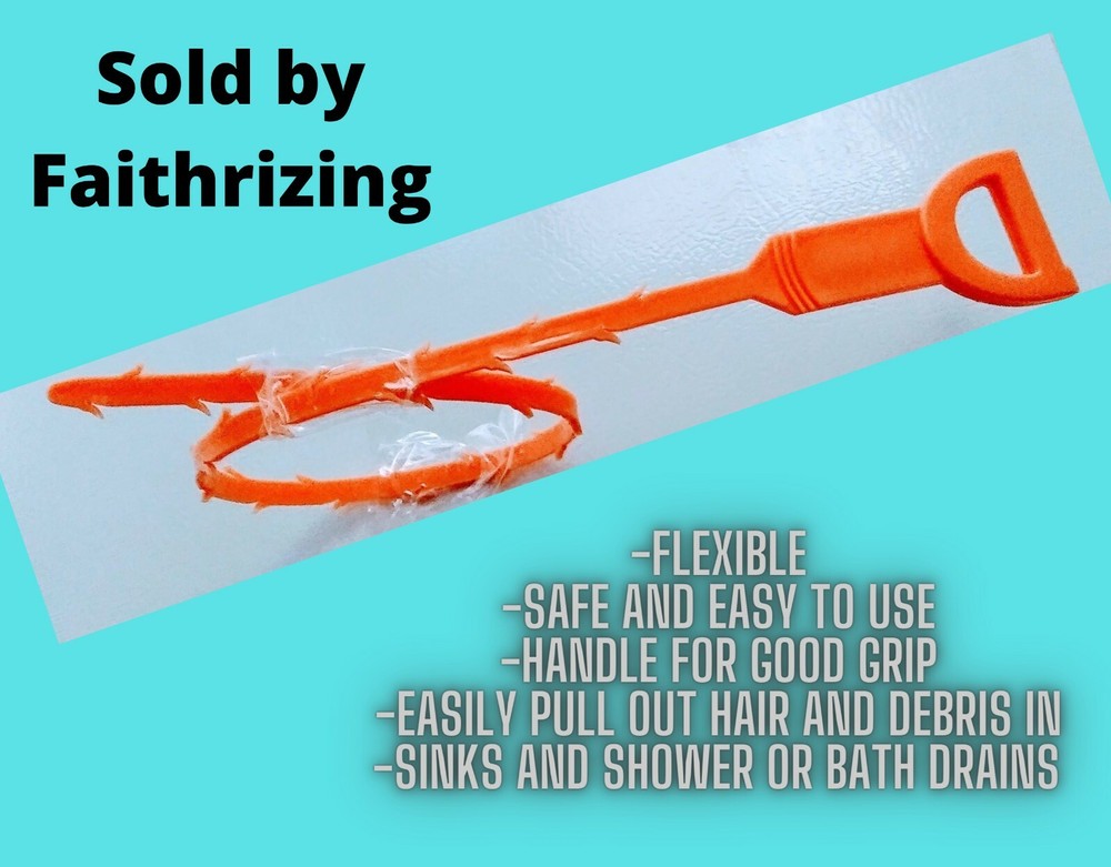 Drain Snake 20 Pack, Quickly Remove Clogs in sinks and showers Fast. 