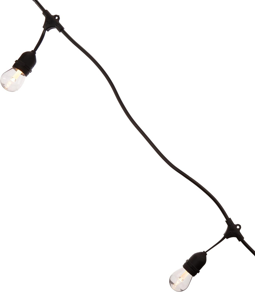 72026 LGT 1.5W Led String Light Set, 20', Black