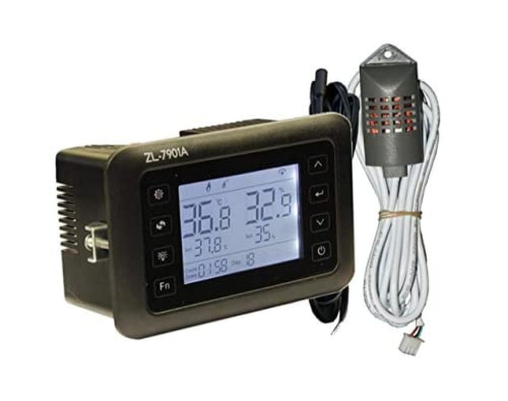 ZL-7901A, 100-240Vac, PID, Multifunctional Automatic Incubator Controller, Te...