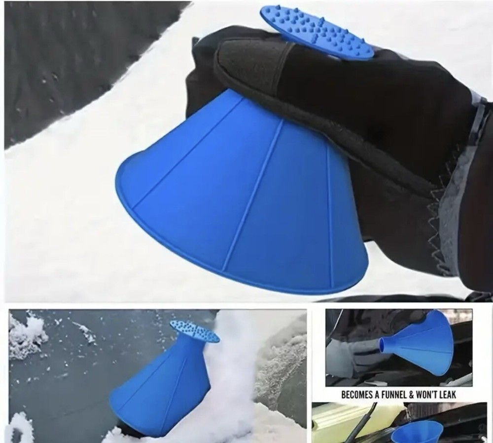 Car Window Scraper / Oil Funnel