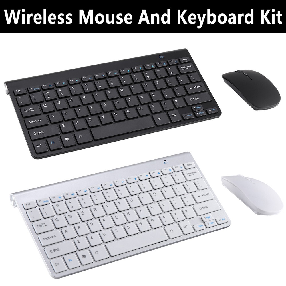 Mini Wireless Keyboard And Mouse Set Waterproof 2.4G For Mac Apple PC Computer