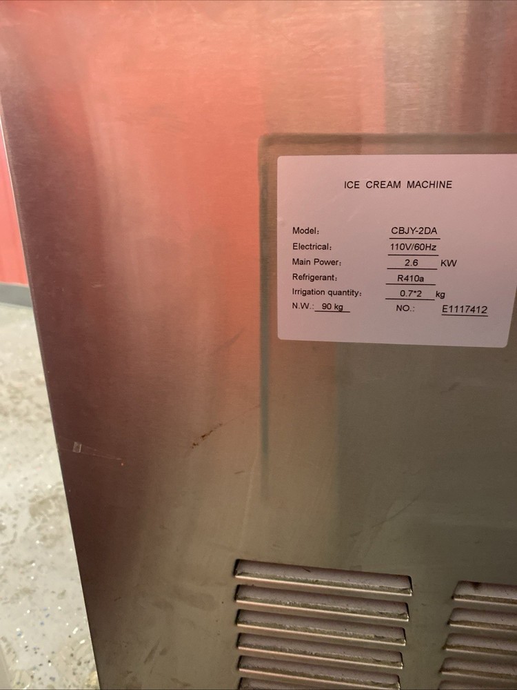 Vevor Double pan Rolled Ice Cream machine