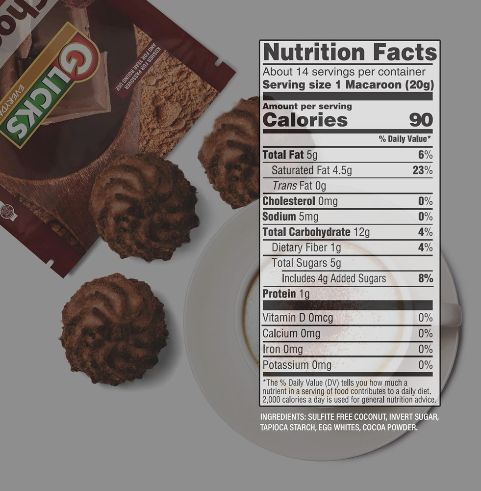 , Macaroon Chocolate, 10 Ounce