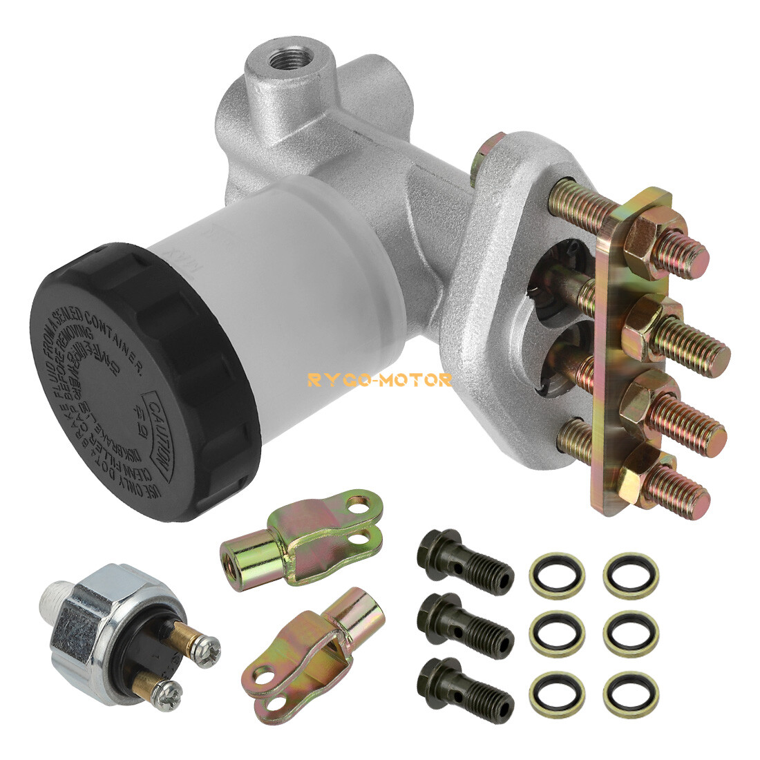 M MATI Hydraulic Go Kart Brake Master Cylinder for 90cc - 250cc Go Kart Buggy