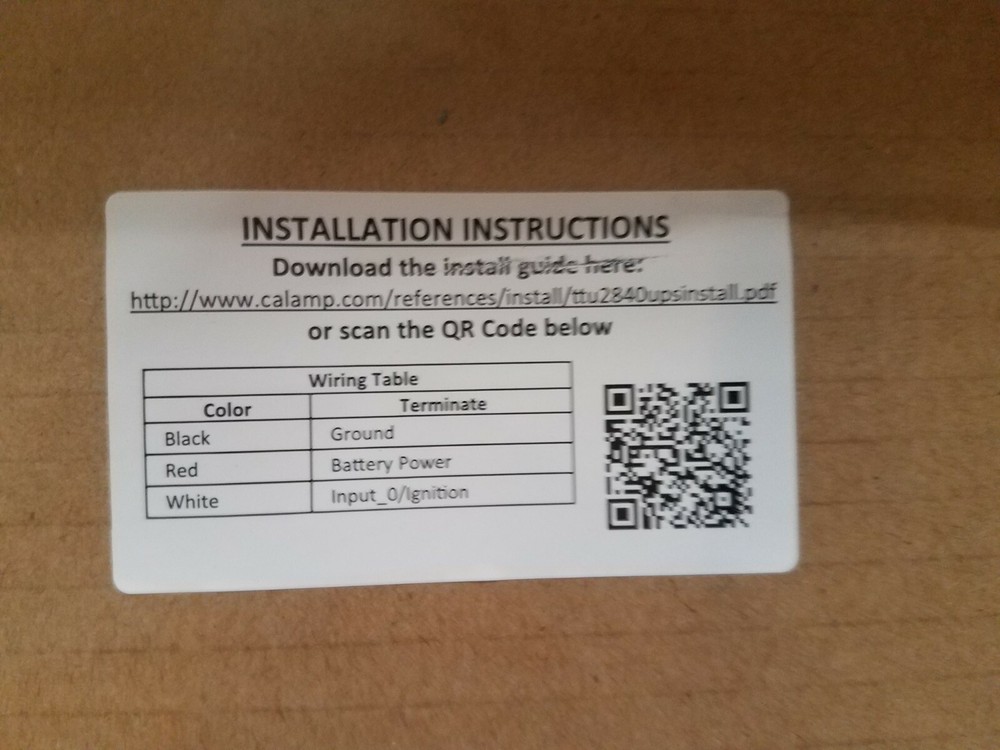 TTU2840HE Trailer Tracker CPS2840A03-UPS NEW!!!