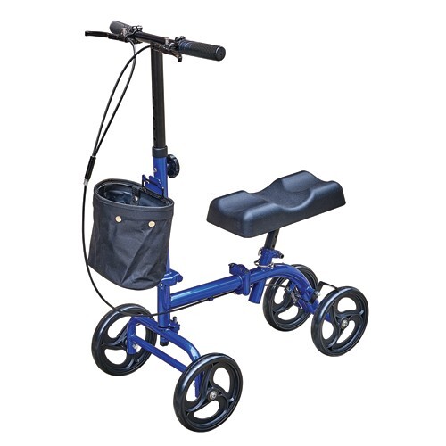 Keep Me Moving Steerable Folding Knee Scooter