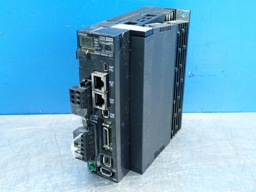 OMRON R88D-KN04H-ECT G5-SERIES MOTION CONTROL FUNCTION SERVO DRIVE  12250980