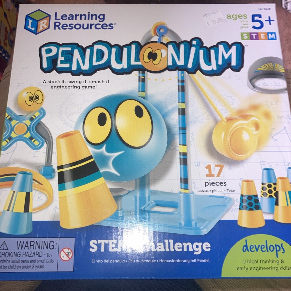 New - Learning Resources Pendulonium STEM Challenge - Ages 5+ | 1 player