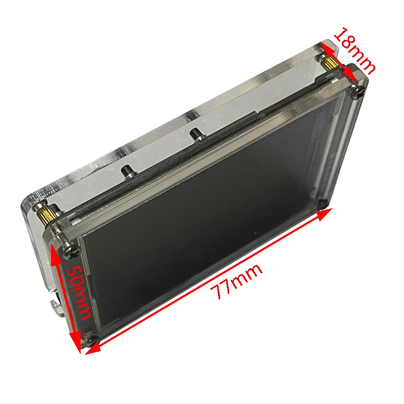 2.6 Inch IPS LCD Music Spectrum Equalizer WIFI CLOCK Audio Level Indicator