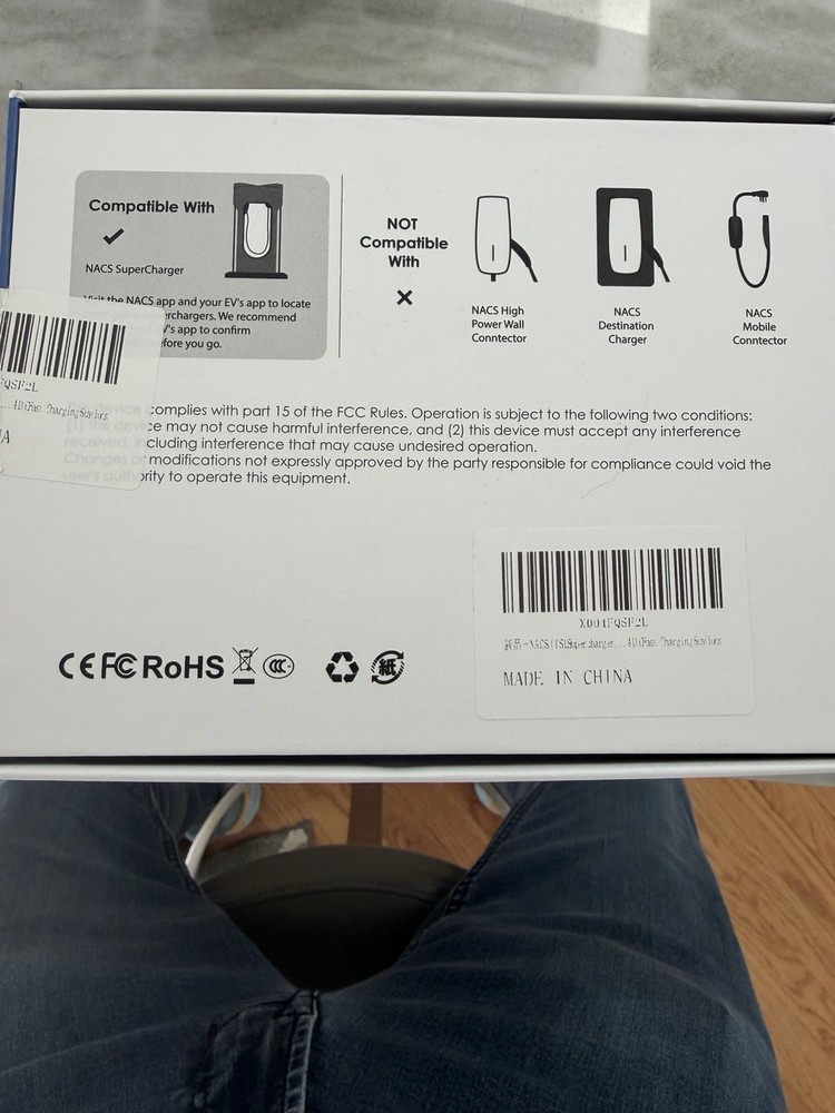 Nacs To Ccs1 Adapter