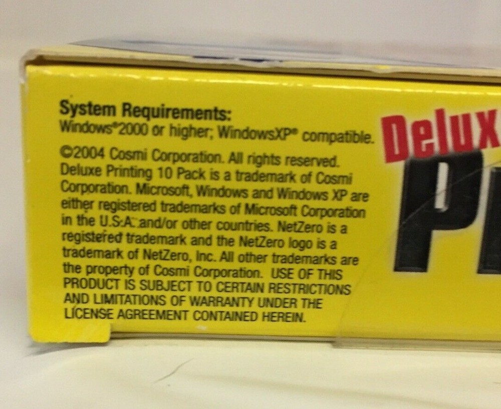 Deluxe Printing 10 Pack Software Bundle - Open Box