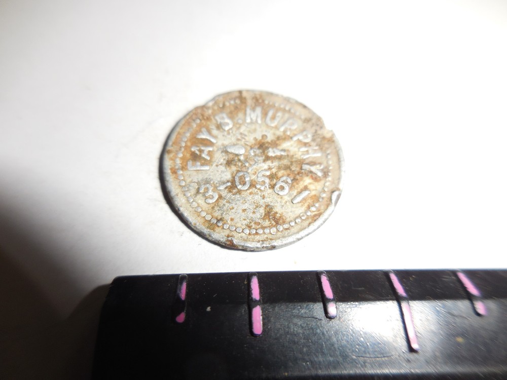 FAY B. MURPHY GOOD FOR 1 PINT MILK TOKEN