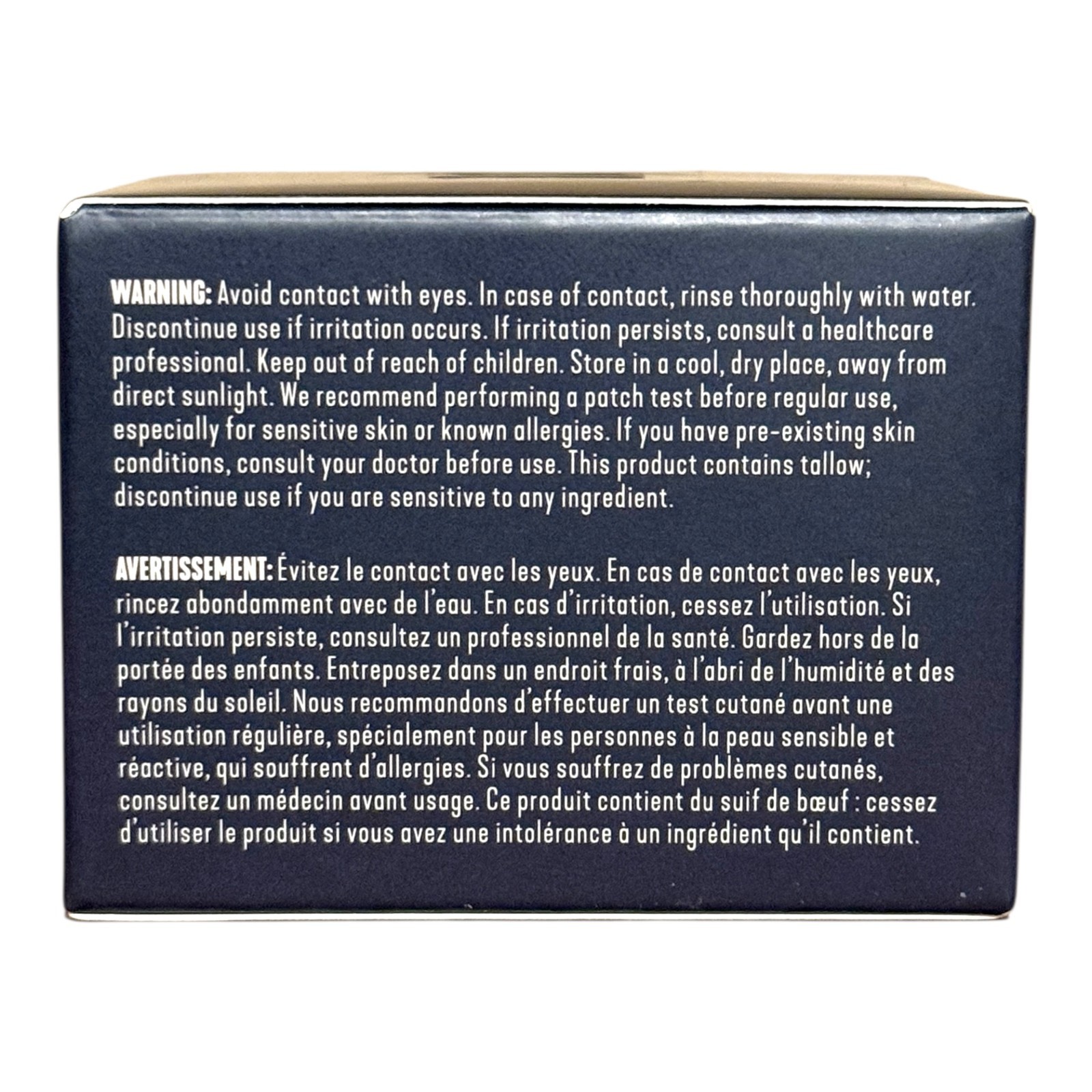 FORGE SKIN Men Face Tallow Balm 50g Beef Tallow Hydrating Cream (New Formula)