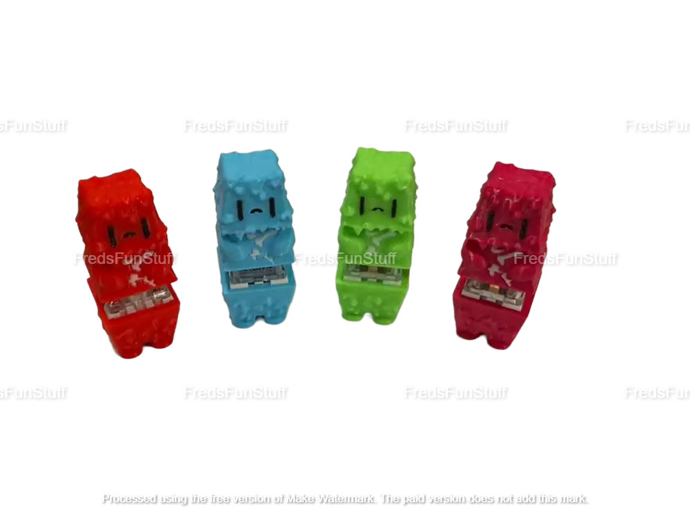 Fidget Clicking Tap Keyboard Cap Guy - 3D Printed Slime Green Rare Tapcap style