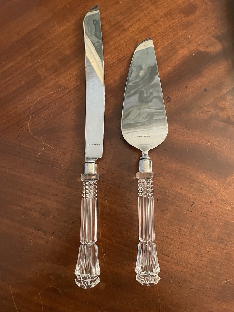 Reed & Barton Cake Knife And Server Set