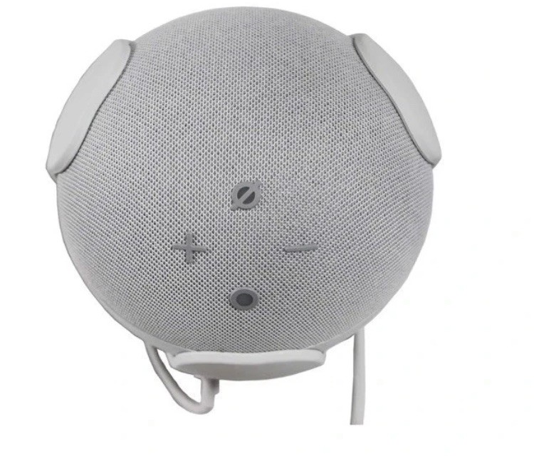 Echogear Wall Mount White For Amazon Echo Dot EGMA-EDM2-W2