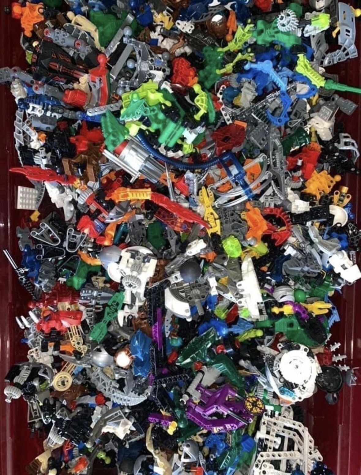 LEGO BIONICLE Hero Factory Bulk Lot 100+ Parts Pieces MASKS MOC