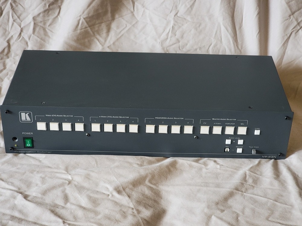 Kramer VP-23N Multi Format Audio Video Presentation Switcher