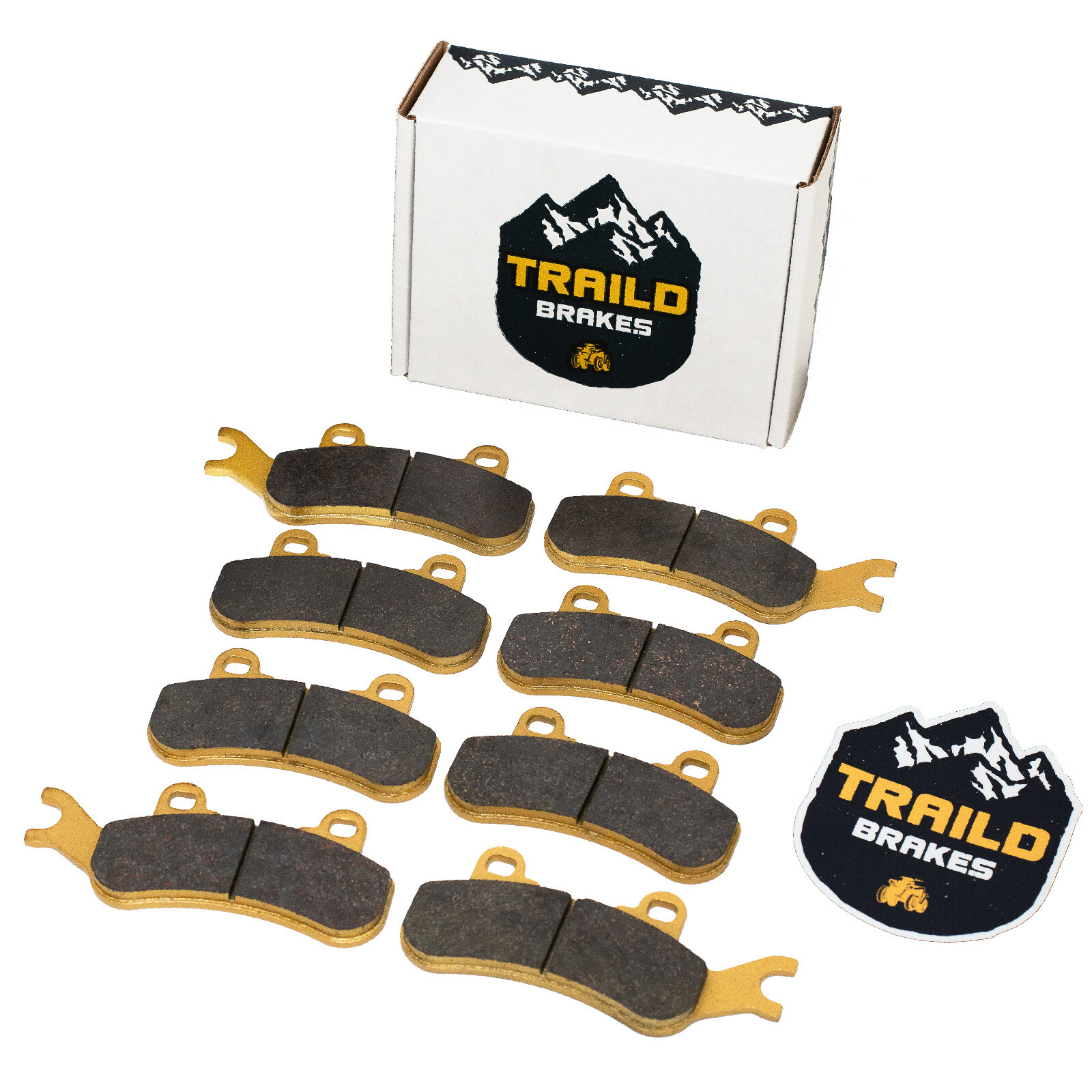 Can-Am Maverick X3/MAX/Sport/Trail 2017-2026 Front & Rear Ceramic Brake Pad Set