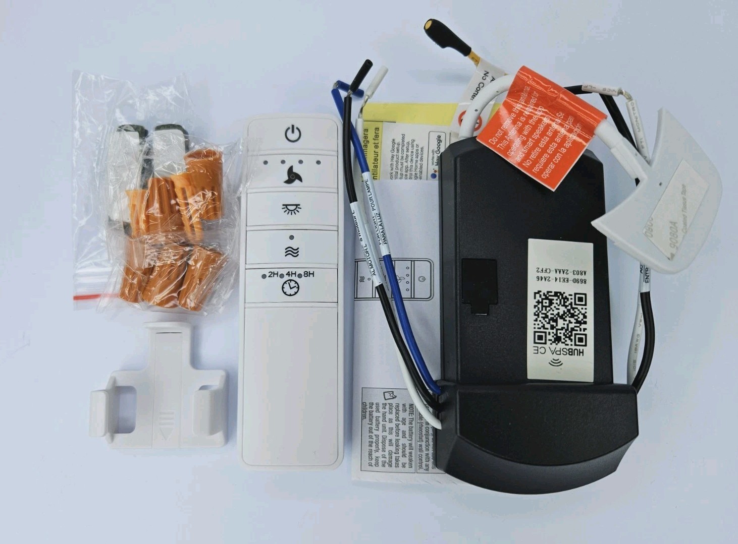 Hampton Bay Universal Wink, White Ceiling Fan Remote Control (99432)