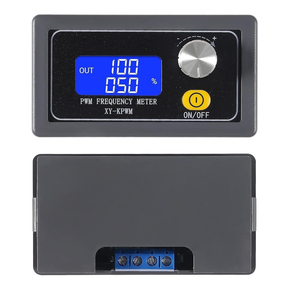 2pcs High Precision Frequency Signal Generator with Rotary Switch & LCD Display