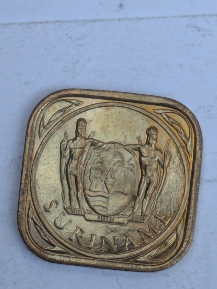 SURINAME. 5 CENTS, 1962. UNCIRCULATED.