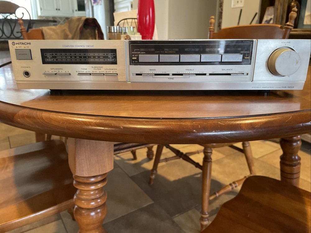 Hitachi Stereo Amplifier Model Ha – M33