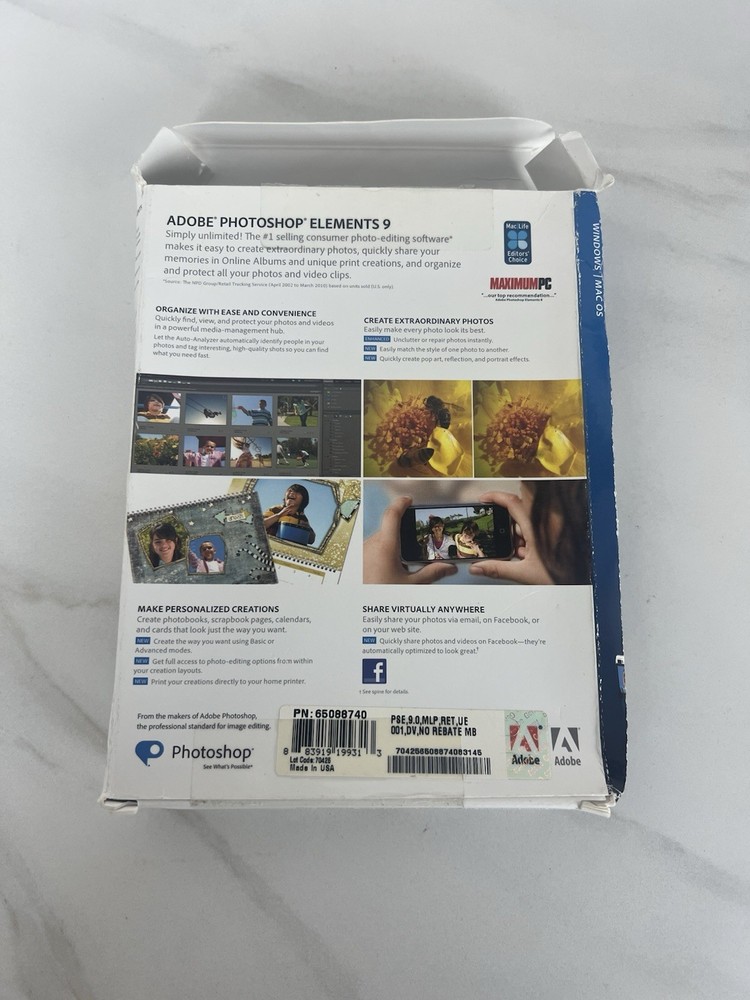 Adobe Photoshop Elements 9 with Serial Number
