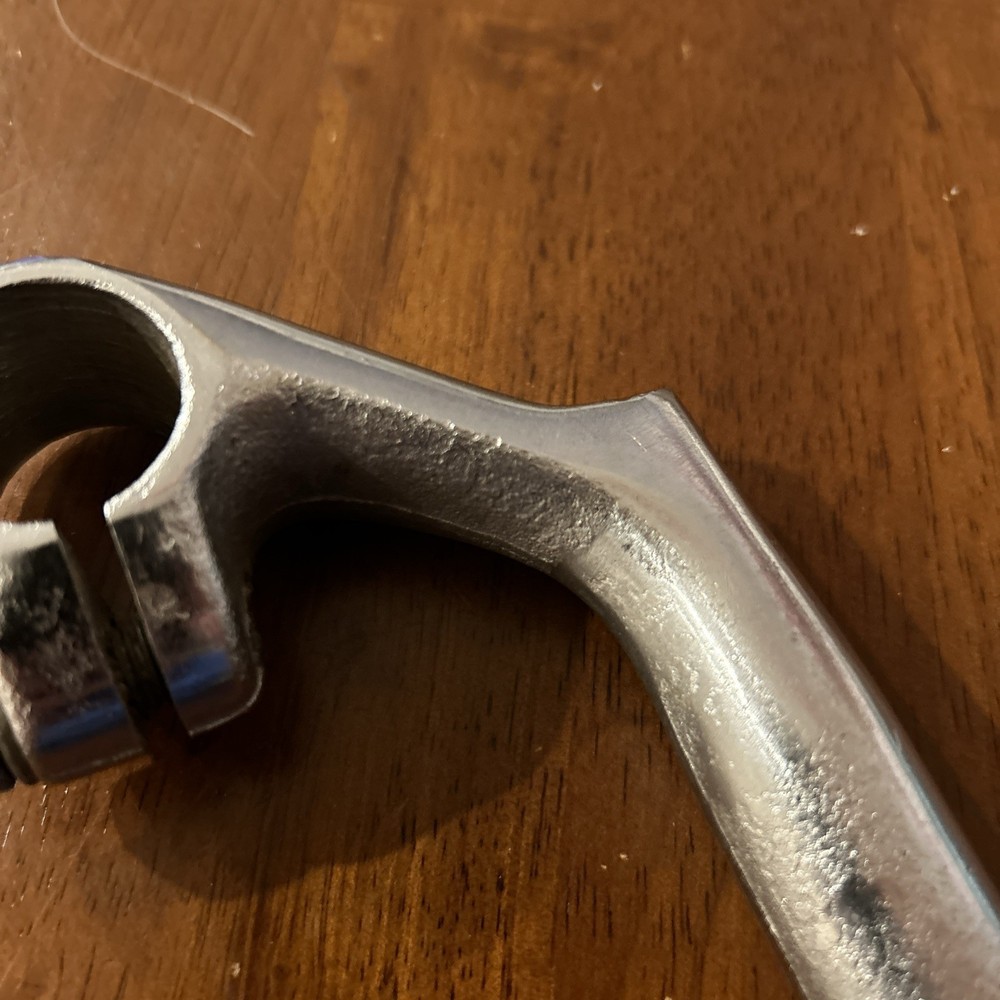 Antique Chrome Bicycle Quill Stem