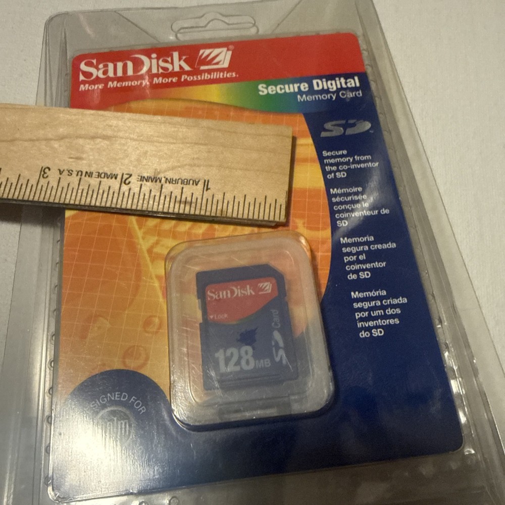 128mb sandisk memory New